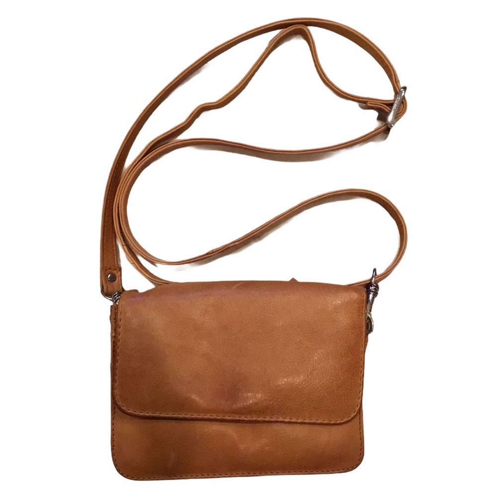 Vintage East West New York London Crossbody Bag